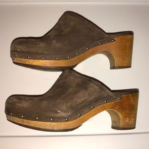 Uggs Abbie Clogs Espresso Brown